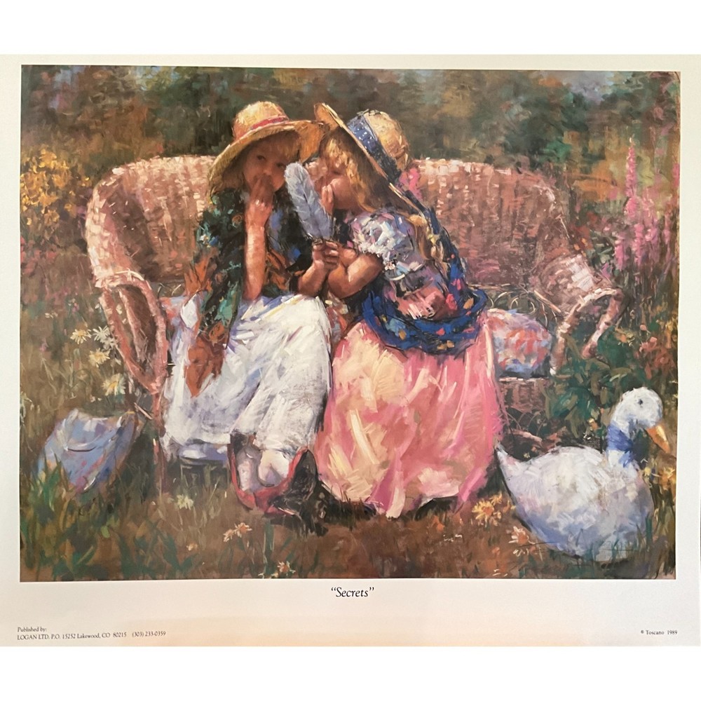 Toscano "Secrets" Print